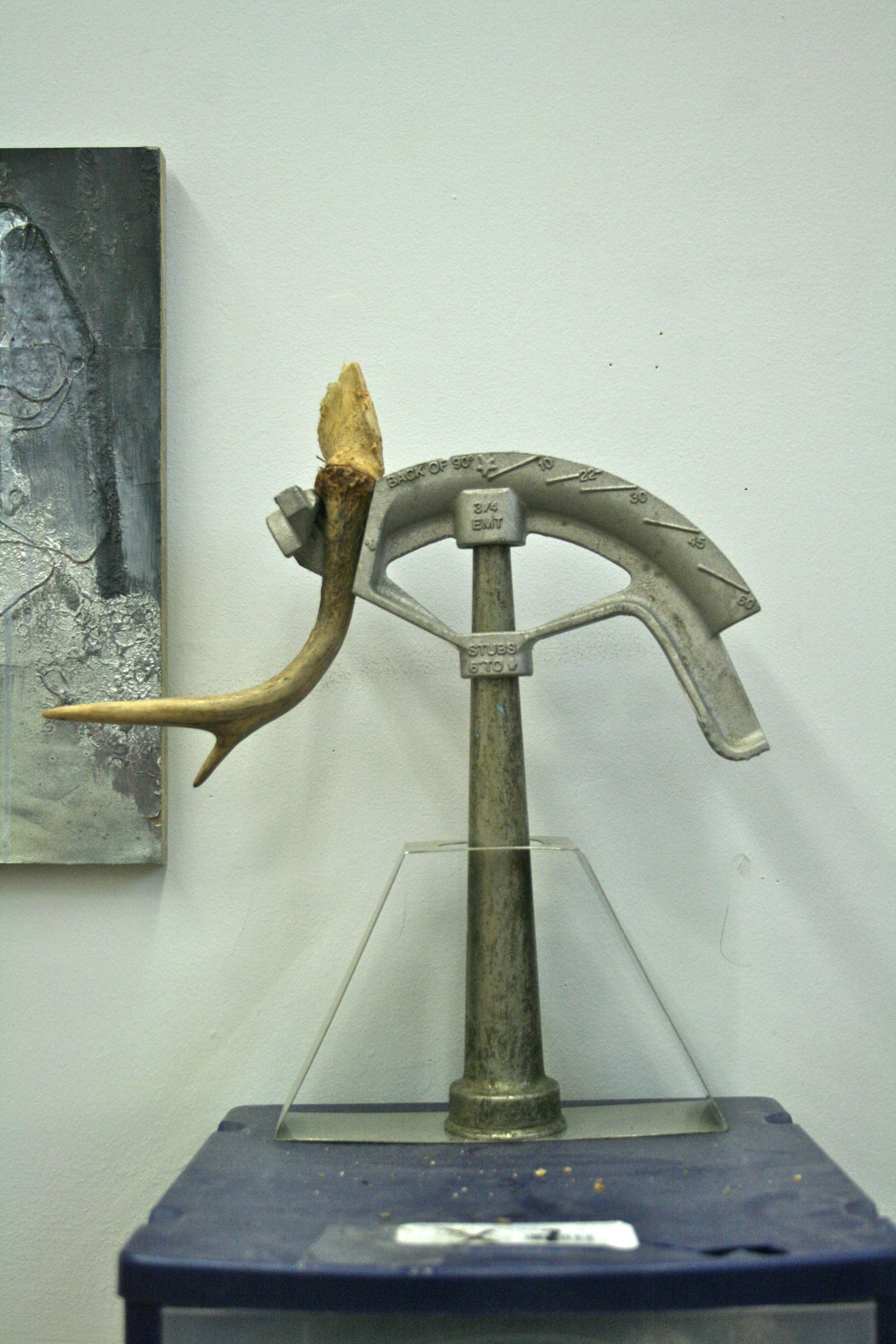 Found objects sculpture